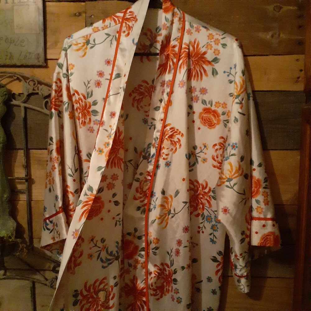 Vintage Neiman Marcus robe.